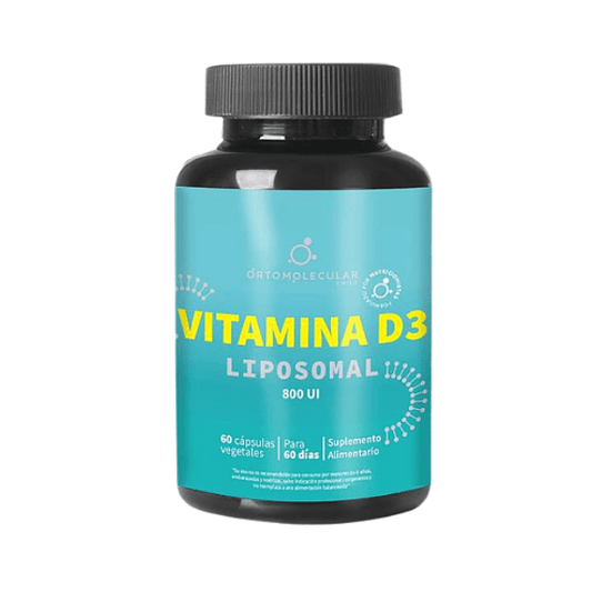 Vitamina D3 Liposomal 800 UI-60 Cáps Ortomolecular