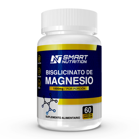 Bisglicinato de Magnesio 1000mg - 60 Capsulas