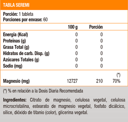 Citrato de Magnesio (120 tabs) - Solgar - SmartNutrition