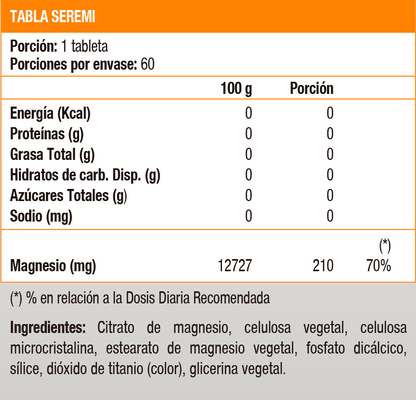 Citrato De Magnesio (60 Tabs) - Solgar - SmartNutrition