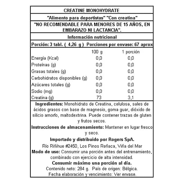 Creatina Monohydrate - 200 Comprimidos - QNT - SmartNutrition