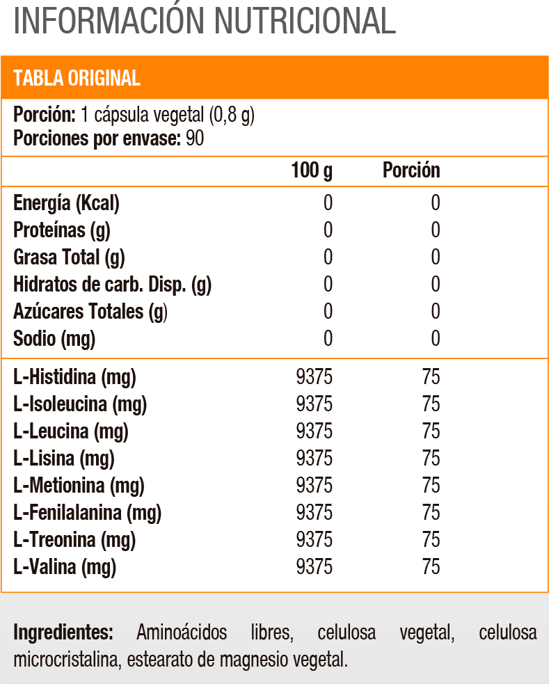 Essential Amino Complex, Aminoácidos (90 caps) - SmartNutrition