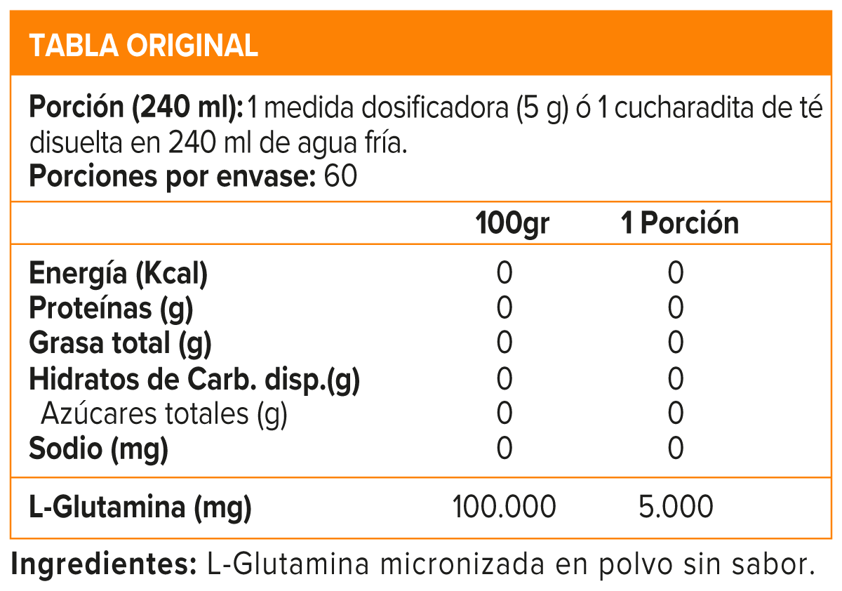 Glutamina 300gr, Mutant - SmartNutrition