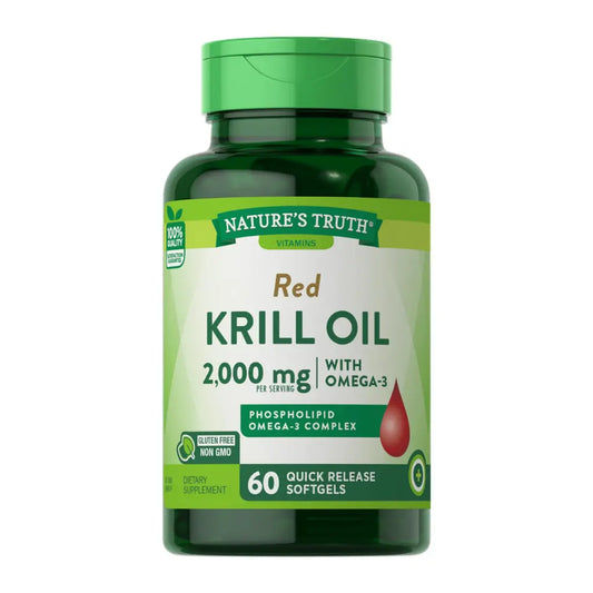 Krill Oil Omega 3 2.000 Mg - 60 Cápsulas Blandas - SmartNutrition