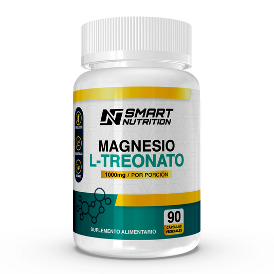 Magnesio L-Treonato 90 cápsulas vegetales