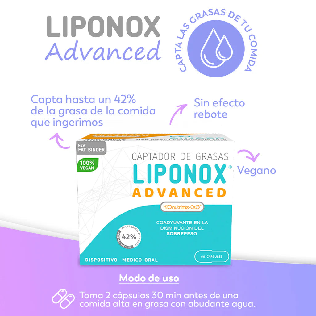 Captador de Grasa Liponox Advanced Liponox