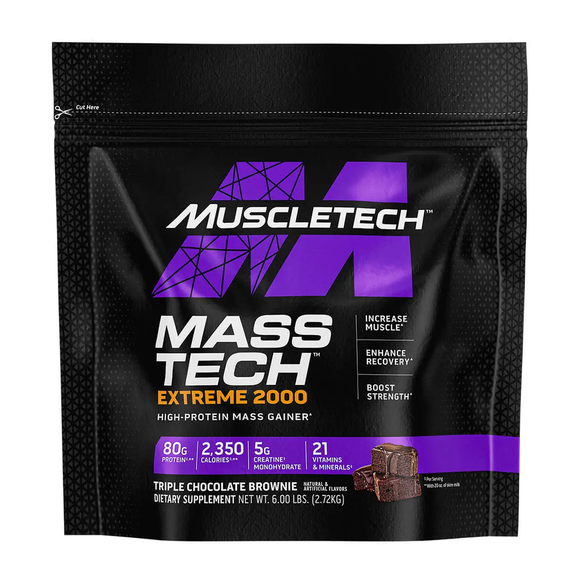 Mass tech Extreme 2000 (6 lb) - Muscletech - SmartNutrition