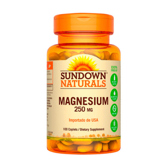 Magnesio 250 mg (100 caps) - Sundown - SmartNutrition