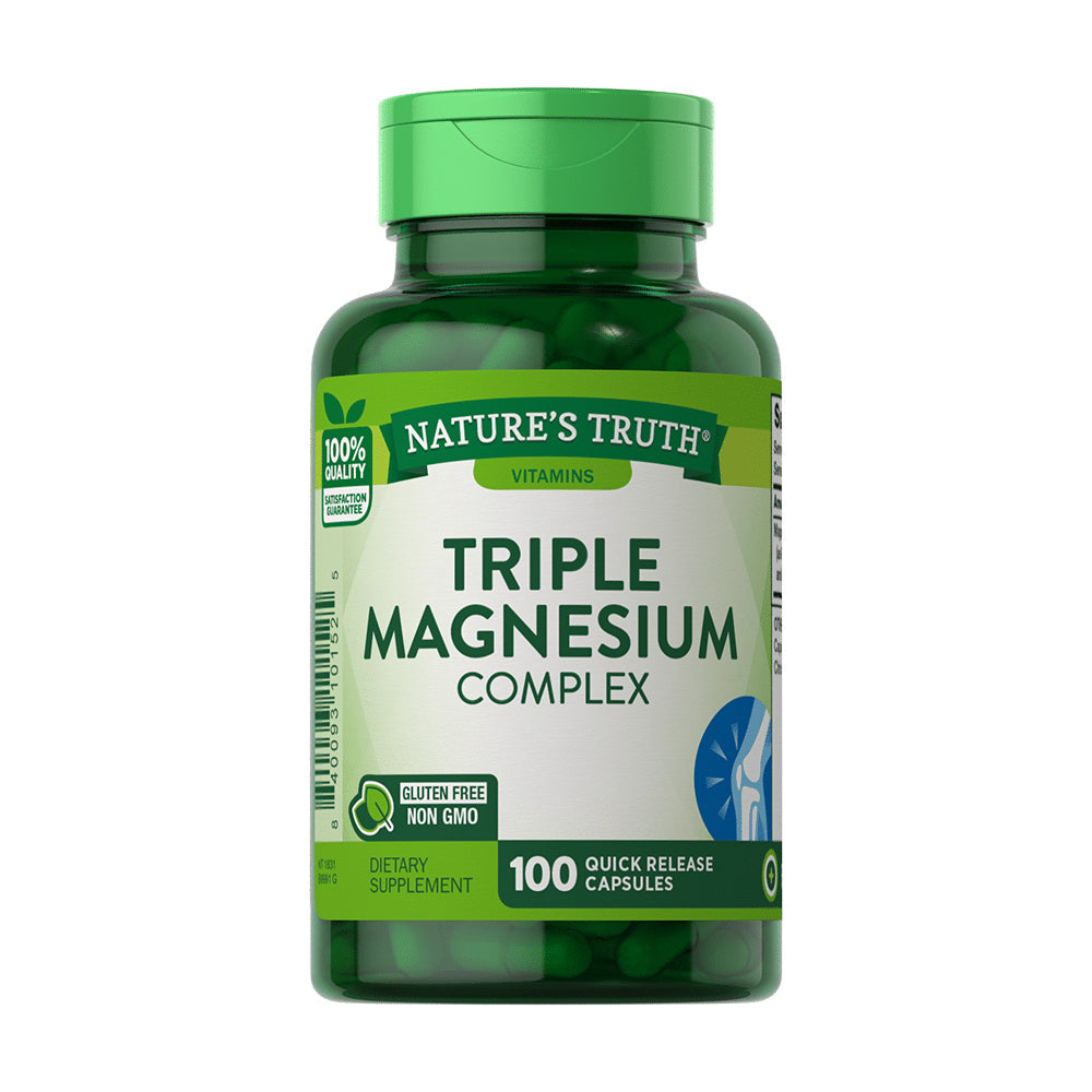 Magnesio Triple Magnesium Complex 400 Mg - 100 Cápsulas - SmartNutrition