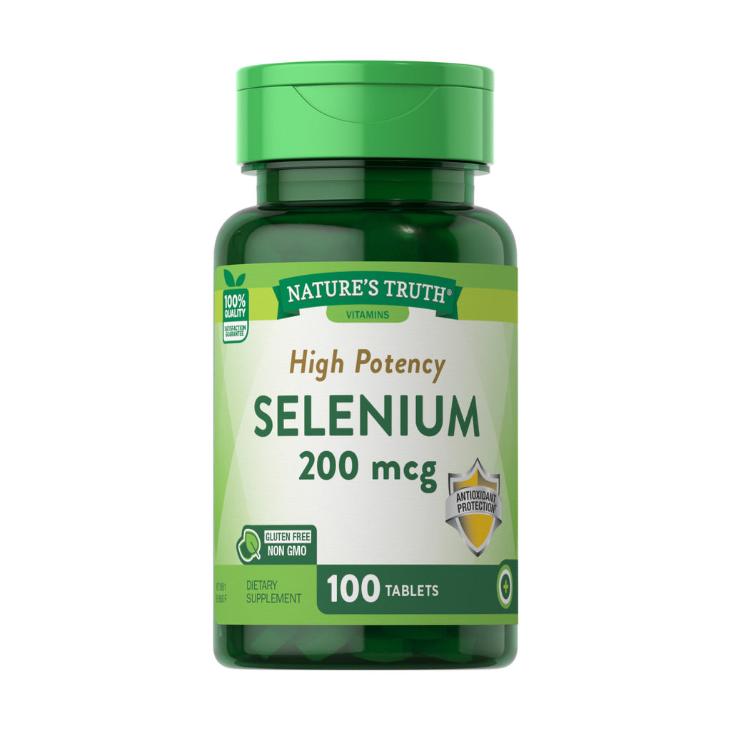 Selenio 200 Mcg - 100 Tabletas