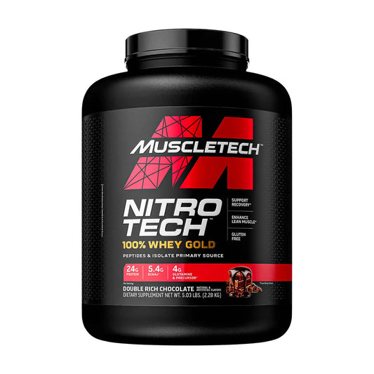 Nitro Tech 100% Whey Gold (5 Lb) - Muscletech - SmartNutrition