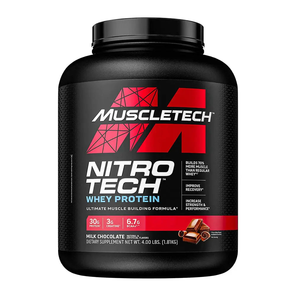 Nitro Tech Whey Protein (4Lb) - Muscletech - SmartNutrition