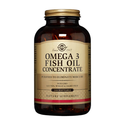 Omega 3 Fish Oil (240 soft) - Solgar - SmartNutrition