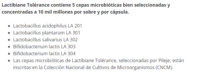 Probiotico Lactibiane Tolerance-30 Cáps - SmartNutrition