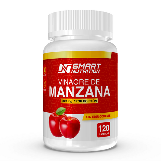 Vinagre de Manzana 820 Mg - 120 Cápsulas - SmartNutrition