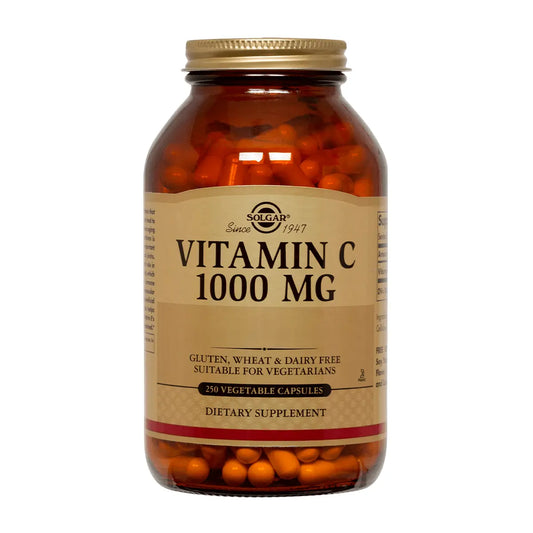 Vitamina C 1000 Mg (250 Caps) - Solgar - SmartNutrition