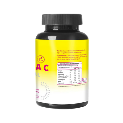 Vitamina C Liposomal 1000mg 90 Caps - Ortomolecular - SmartNutrition