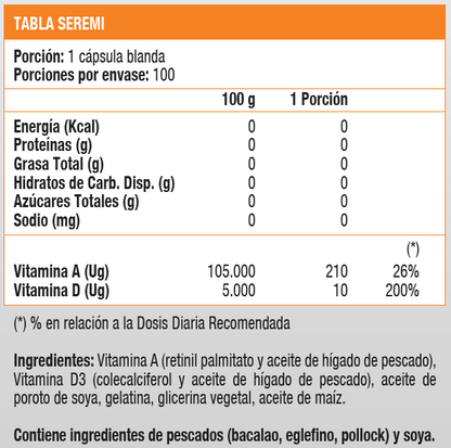 Vitamina D3 400 UI (100 soft)- Sundown - SmartNutrition