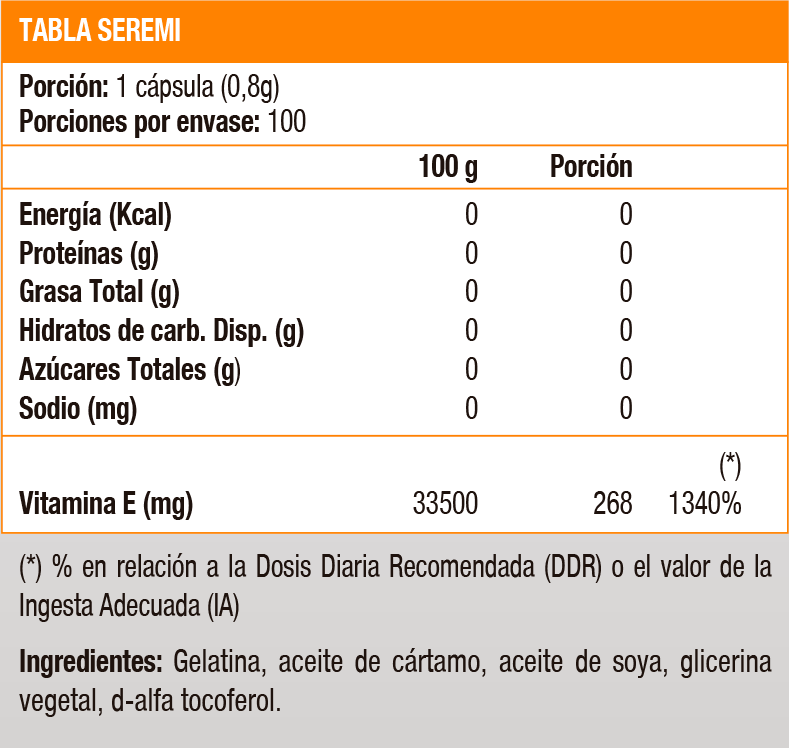 Vitamina E 400 UI (250 soft)- Solgar Solgar