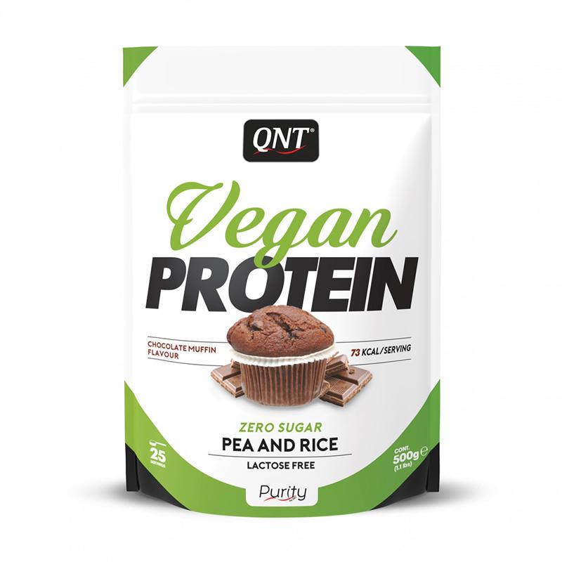 Proteína Vegana Sin Azúcar 500 grs QNT