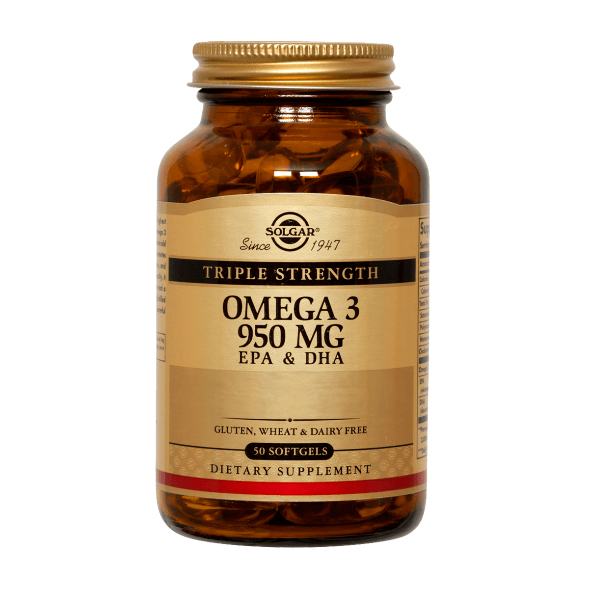 Omega 3 Triple Strength, 950 mg (50 soft) Solgar