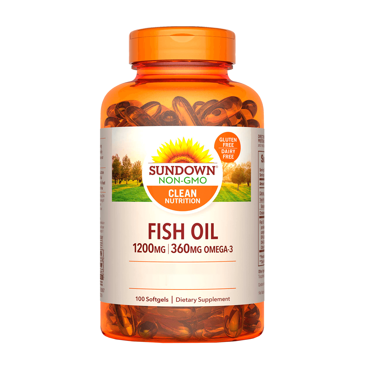 Extra Strength Fish Oil 1200 mg (100 soft) Sundown