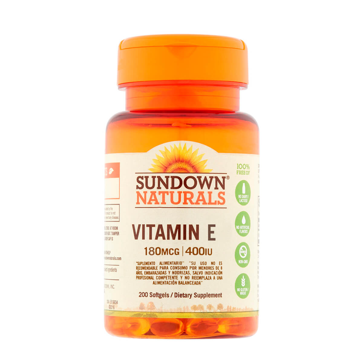 Vitamina E 400 UI (200 soft) Sundown