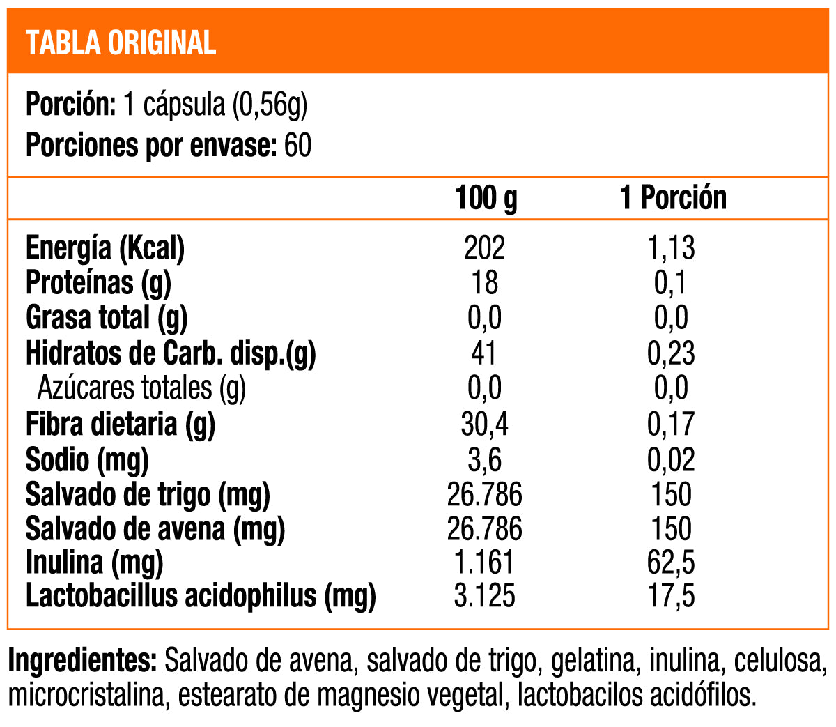 Probio Fiber (60 caps)