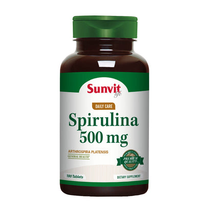 Spirulina 500 mg (180 tabs)